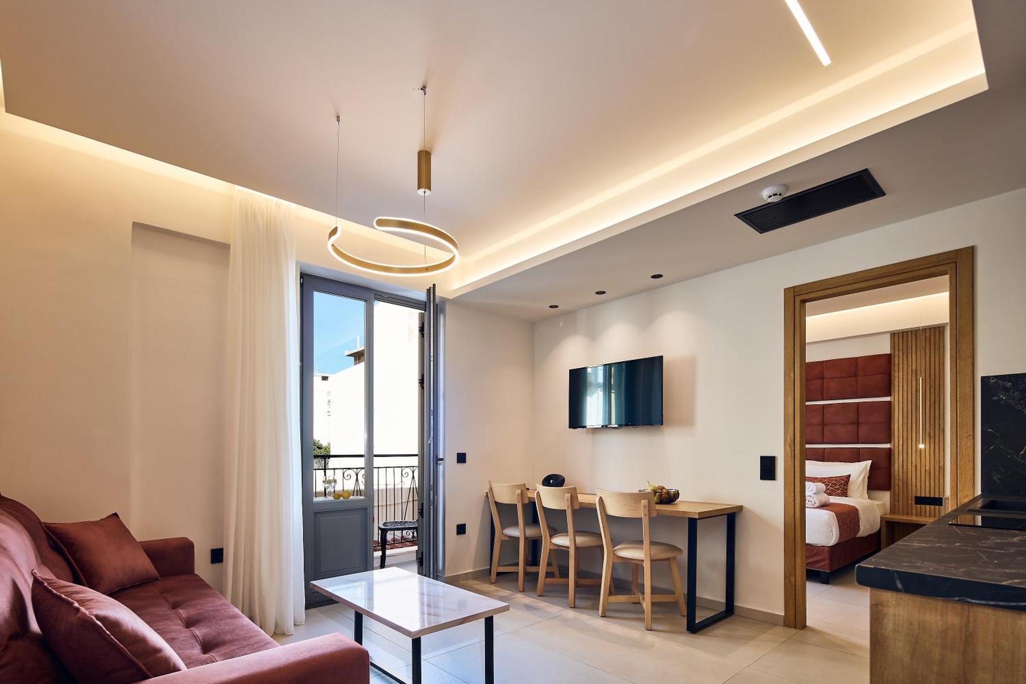 Grande Madonna Luxury Boutique Suites Rethymno  Bagian luar foto