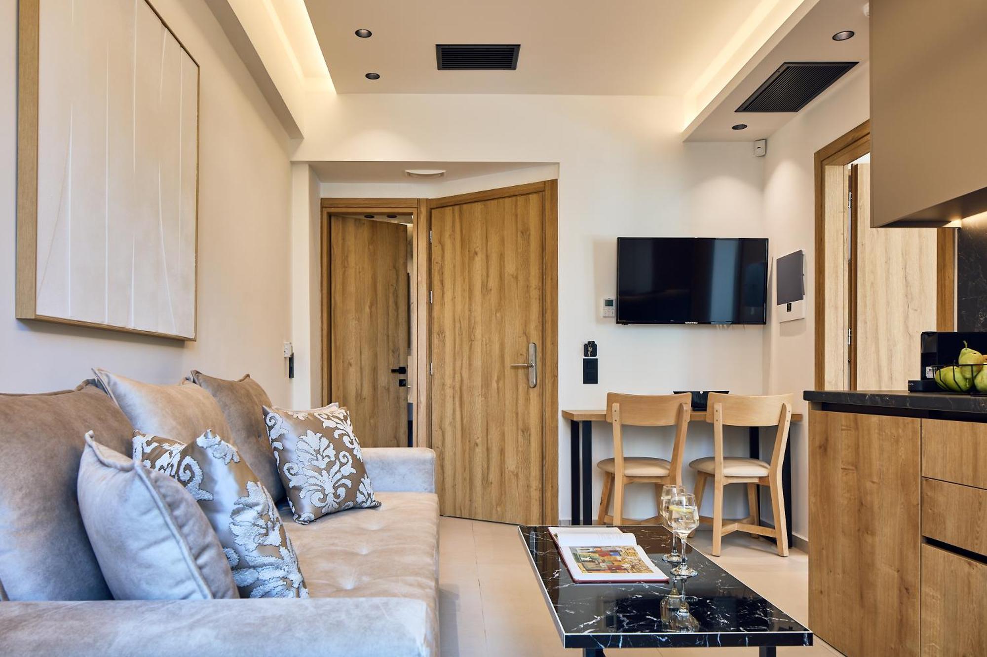 Grande Madonna Luxury Boutique Suites Rethymno  Bagian luar foto