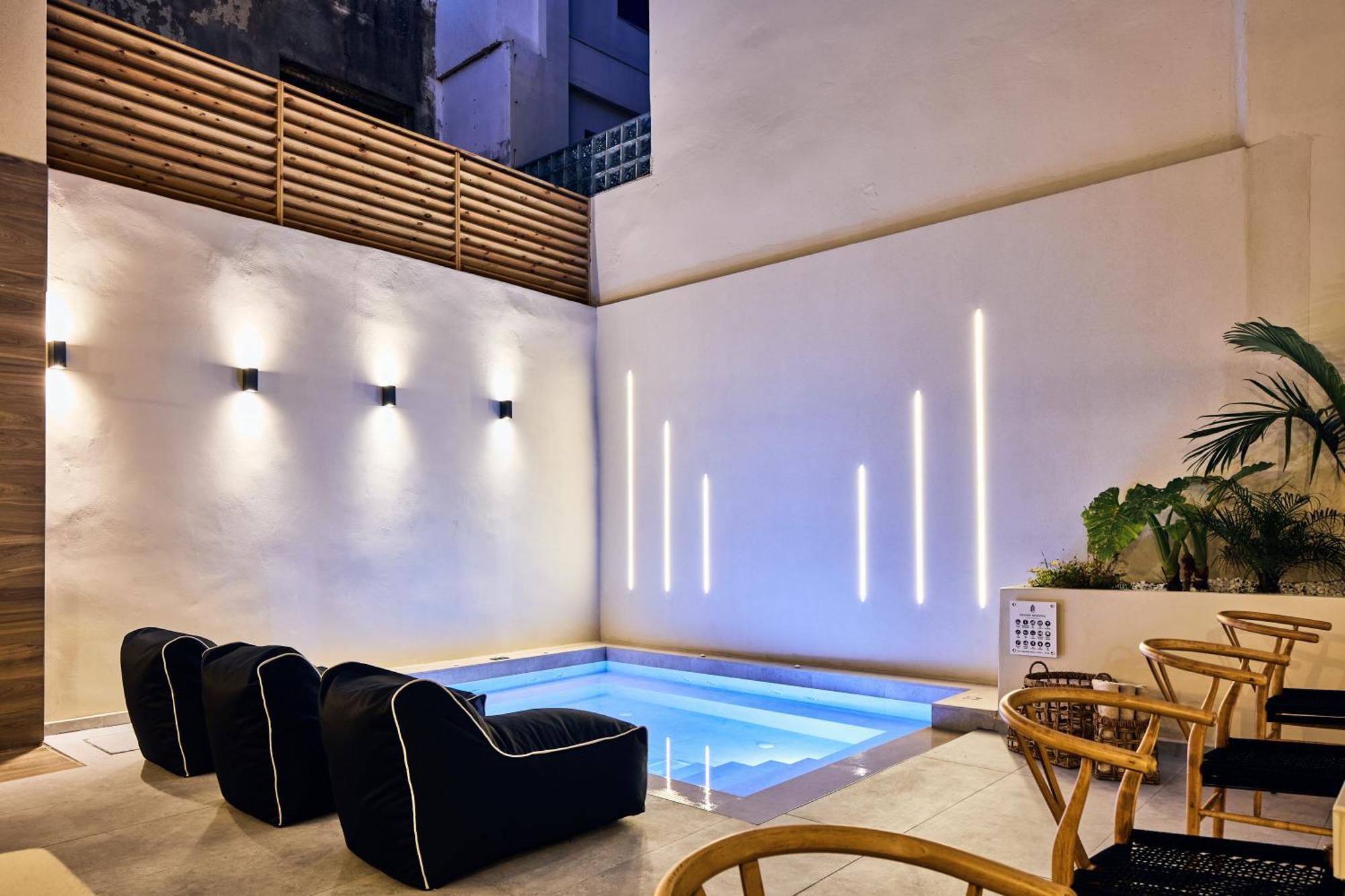 Grande Madonna Luxury Boutique Suites Rethymno  Bagian luar foto