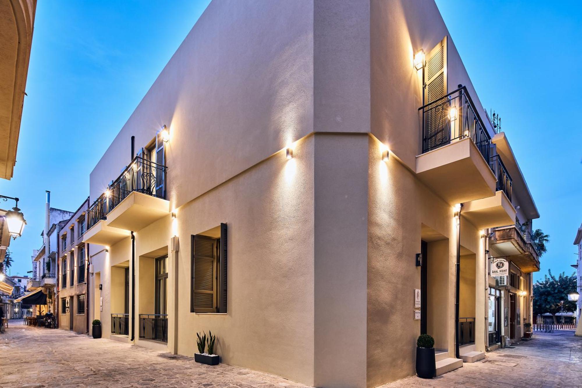Grande Madonna Luxury Boutique Suites Rethymno  Bagian luar foto