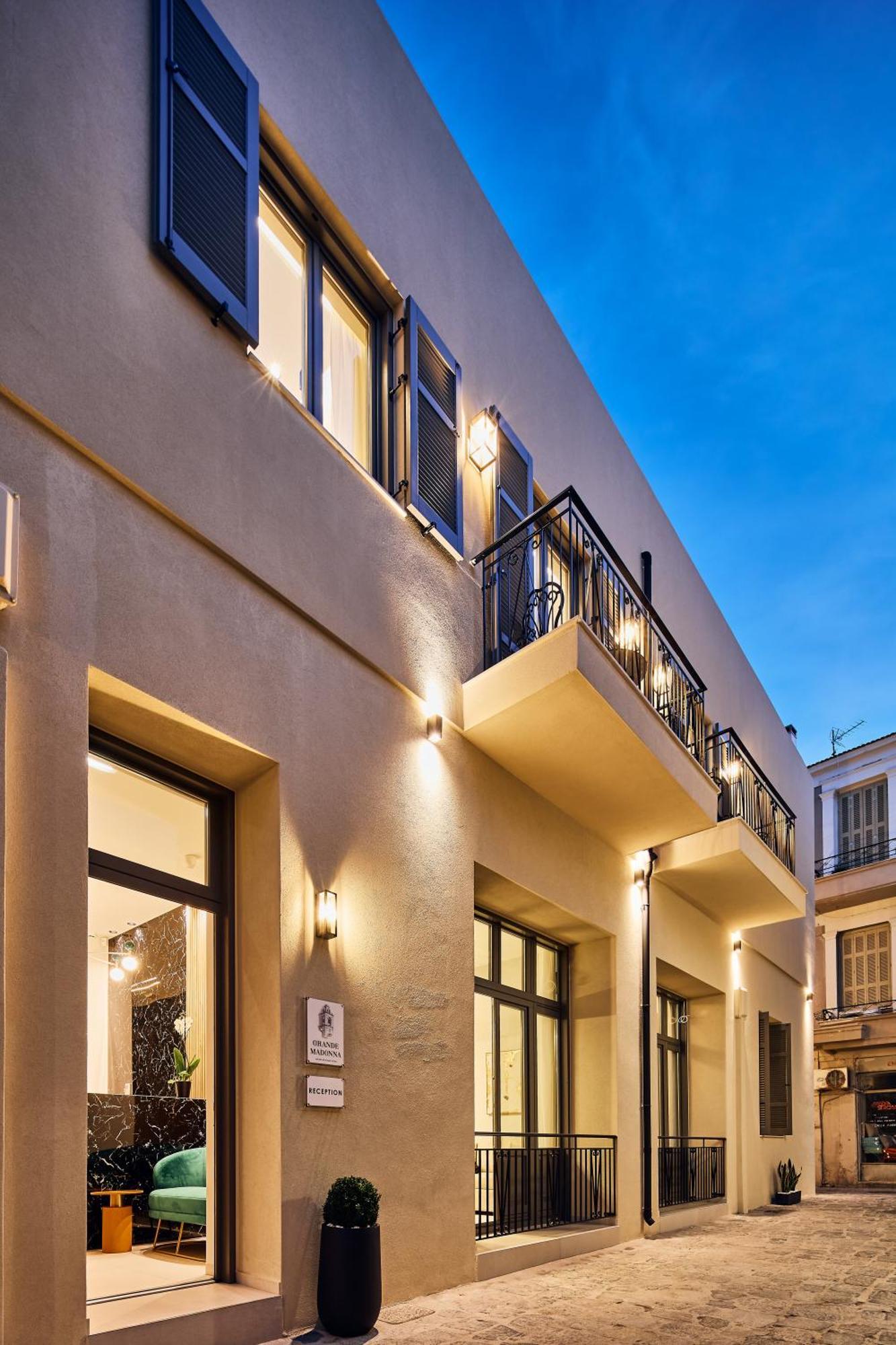 Grande Madonna Luxury Boutique Suites Rethymno  Bagian luar foto